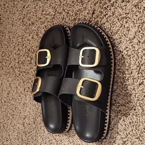 Francini leather size 8 sandals